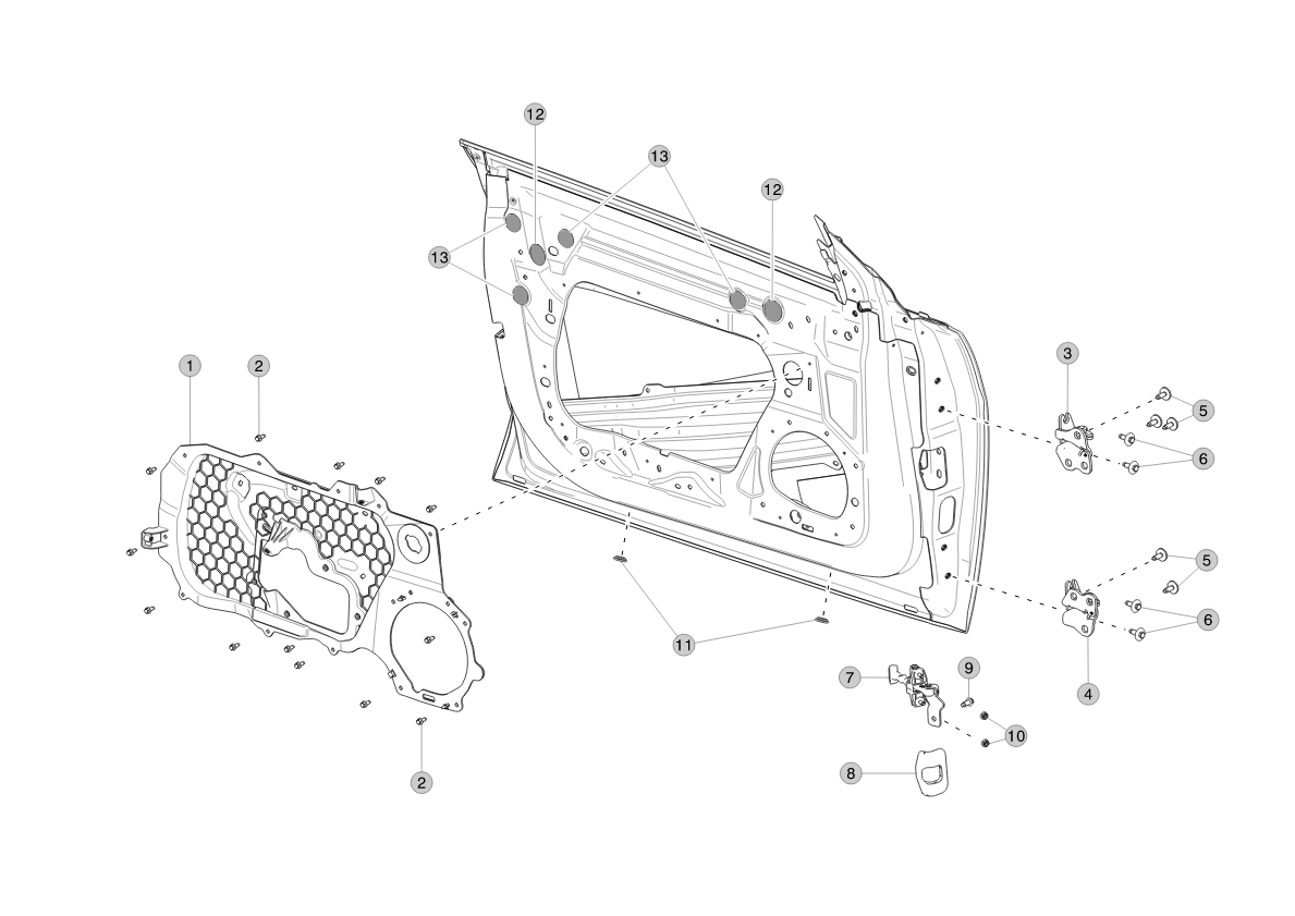 FRONT CHECK STRAP SEAL (1101580-00-E)