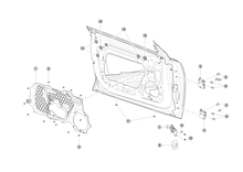 DOOR CHECK STRAP - FRONT - LEFT (1089507-00-D)